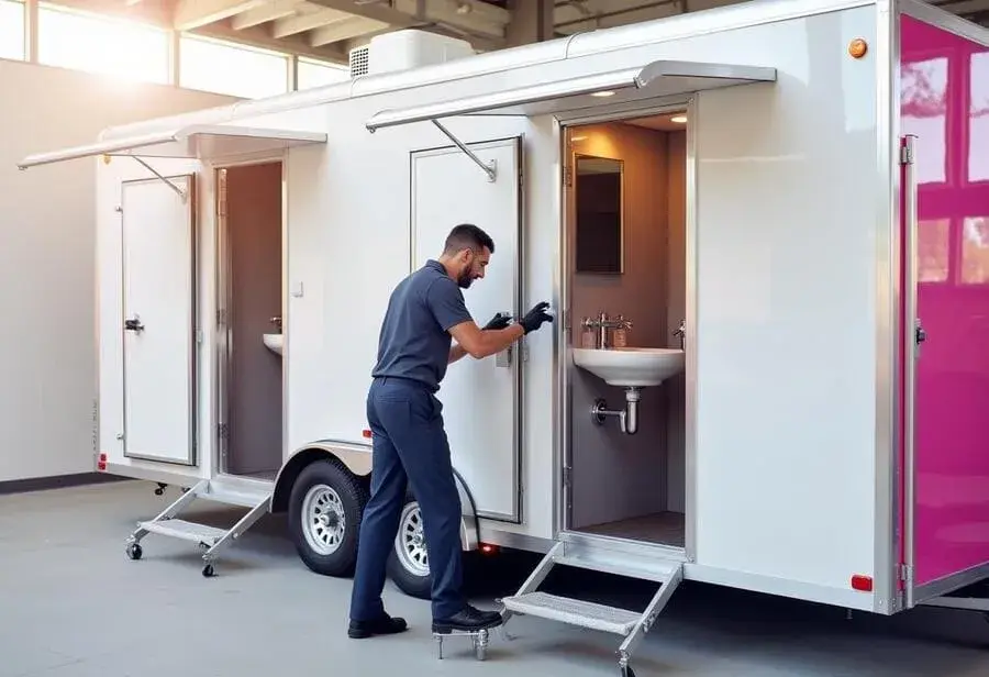 Portable Bathroom Trailer Maintenance