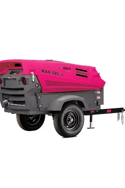 130 CFM Air Compressor Trailer