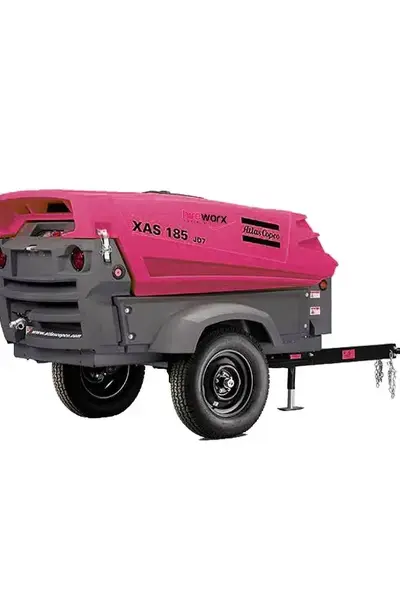 250 CFM Air Compressor Trailer