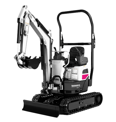 1 2 T Mini Excavator 1 Hireworx