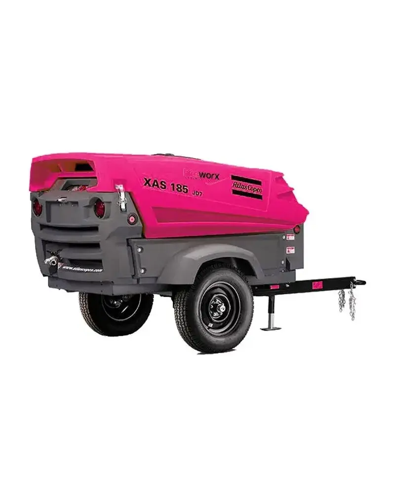 130 CFM Air Compressor Trailer