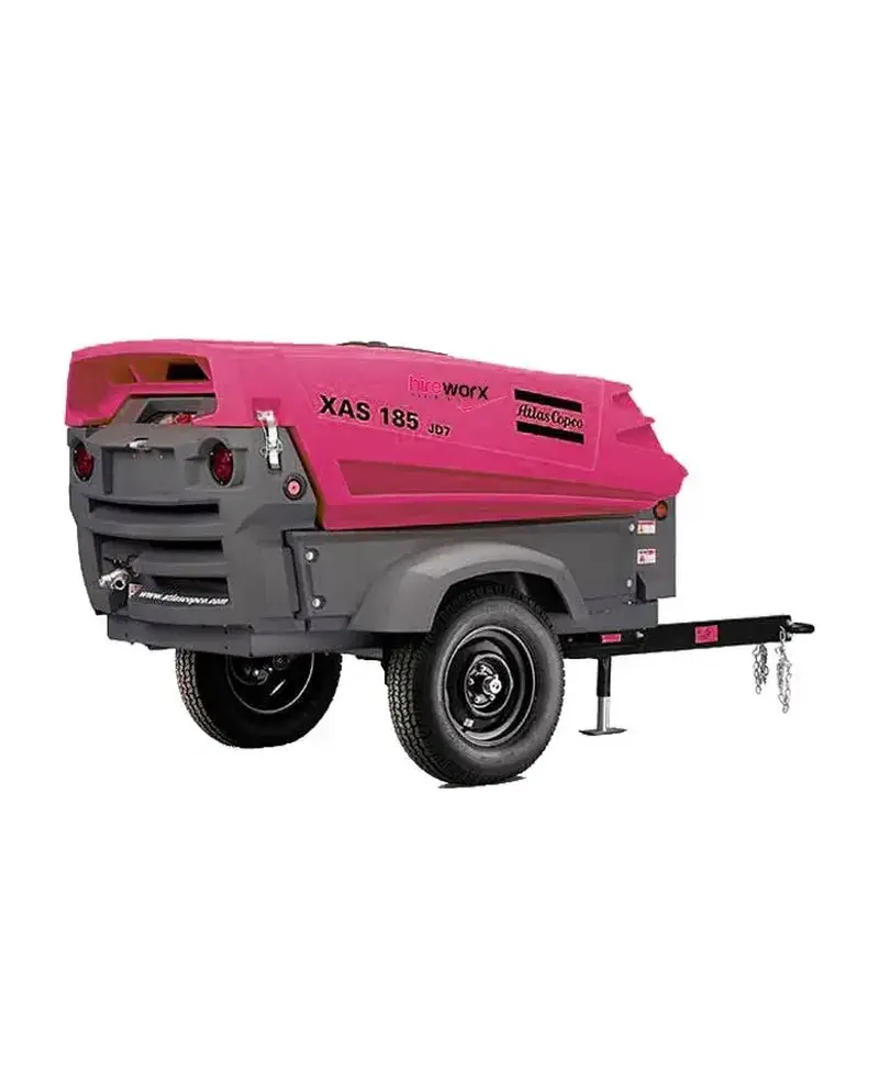 250 CFM Air Compressor Trailer